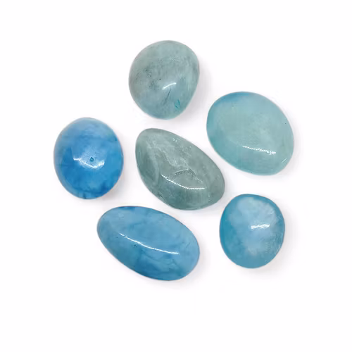 Akvamarin Trumlade stenar 100gr