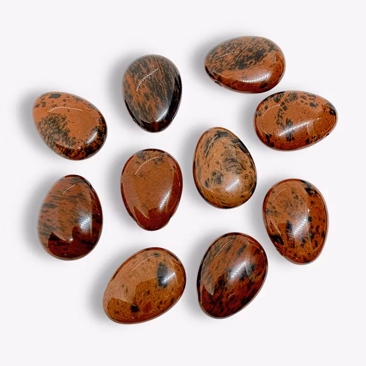 Obsidian Mahagon Hängsmycke (Droppe)