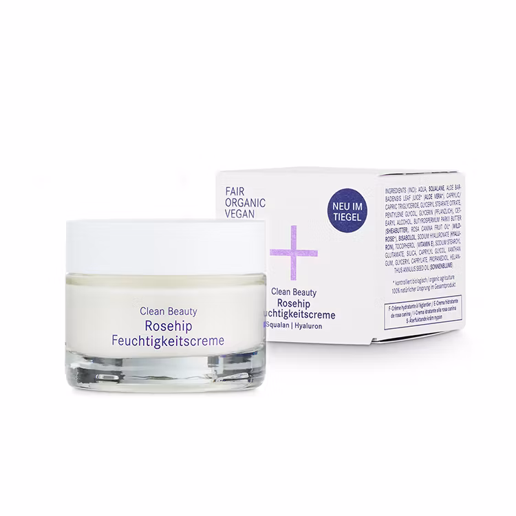 Clean Beauty Rosehip Moisturizing Cream 30ml