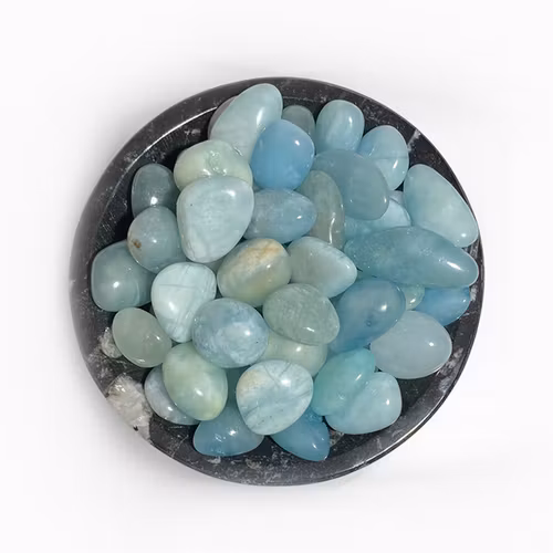 Akvamarin Trumlade stenar 100gr