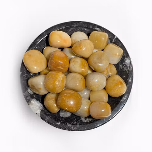 Aventurin Gul Trumlade stenar 100gr