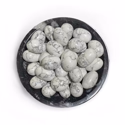 Howlit Vit Trumlade stenar 100gr