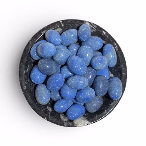 Aventurin Blå Trumlade stenar 100gr