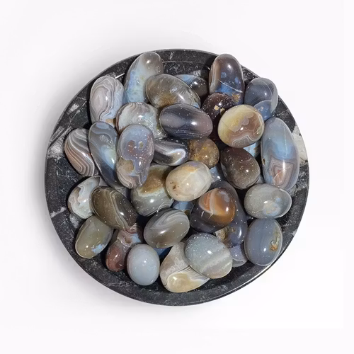 Agat Botswana Trumlade Stenar 100gr