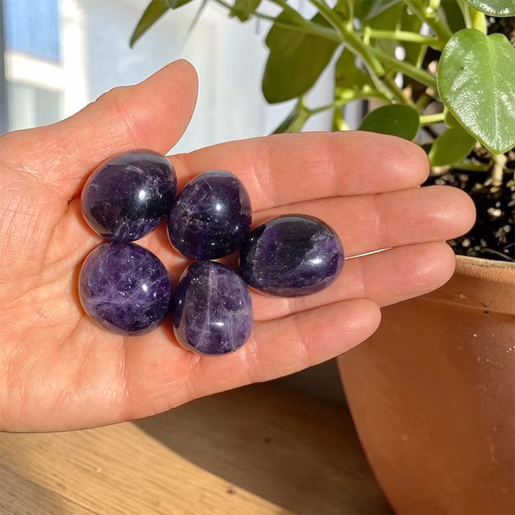 Ametist Trumlade Stenar 100gr