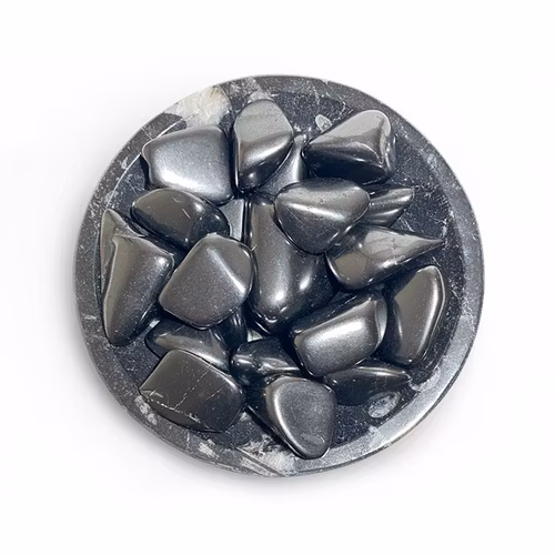 Shungit Trumlade stenar 4-6cm 200gr