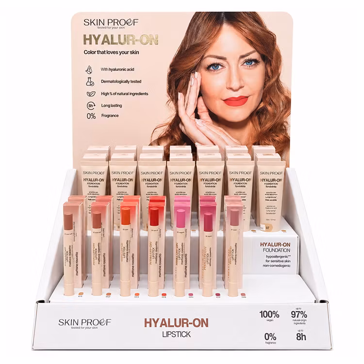 Produktställ Skin Proof HYALUR-ON Foundation + Lipstick Pencils