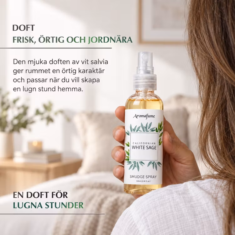 Vit Salvia Rumsspray 100ml (AromaFume)