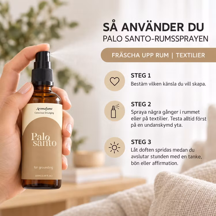 Palo Santo Rumsspray 100ml (AromaFume)