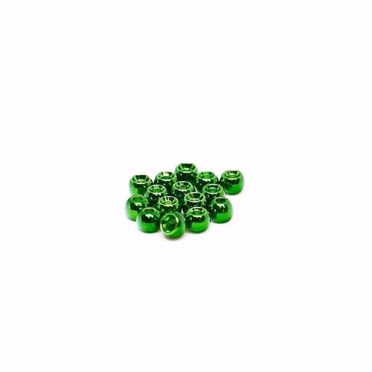 Brass Beads - Green