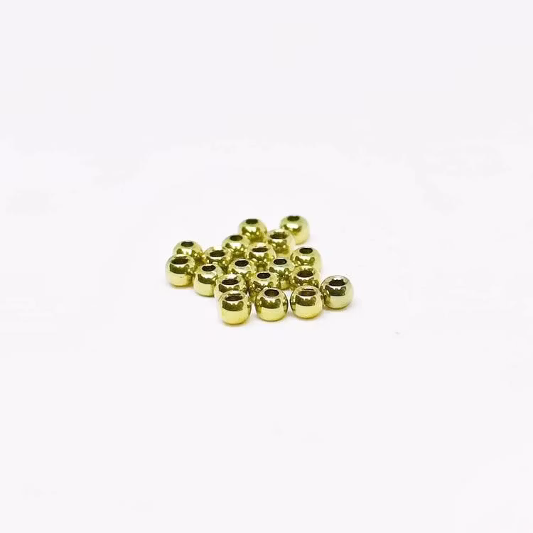 Brass Beads - Green