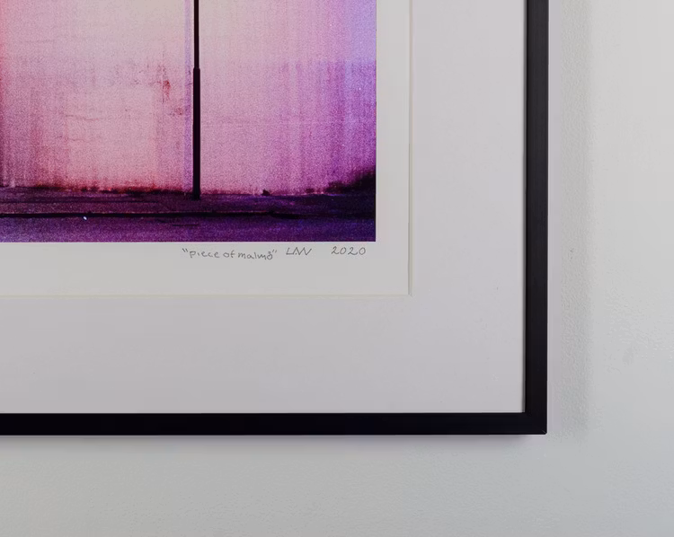 ”piece of malmö”  black frame