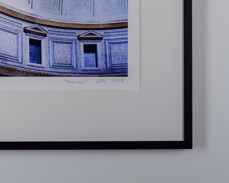 ”the room” black frame