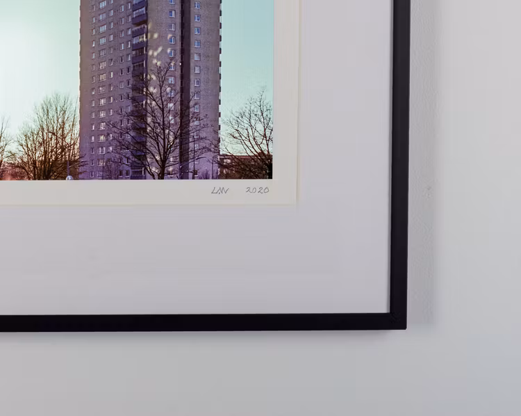 "högaholm” black frame
