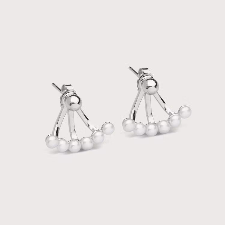 Boho örhängen silver