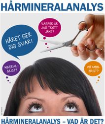 Hårmineralanalys inkl. språktillägg Inkl. 30 minuters genomgång