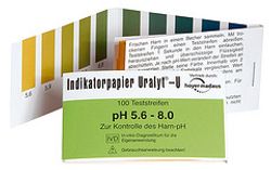 pH papper Hemmatest