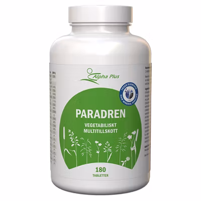 Paradren 180 tabletter Alpha Plus