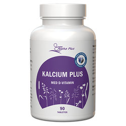 Kalcium Plus 90 tabletter Alpha Plus