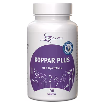 Koppar Plus 90 tabletter Alpha Plus