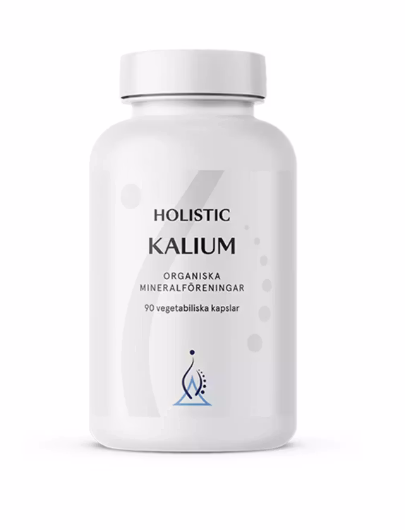 Kalium 250 mg 90 kapslar Holistic