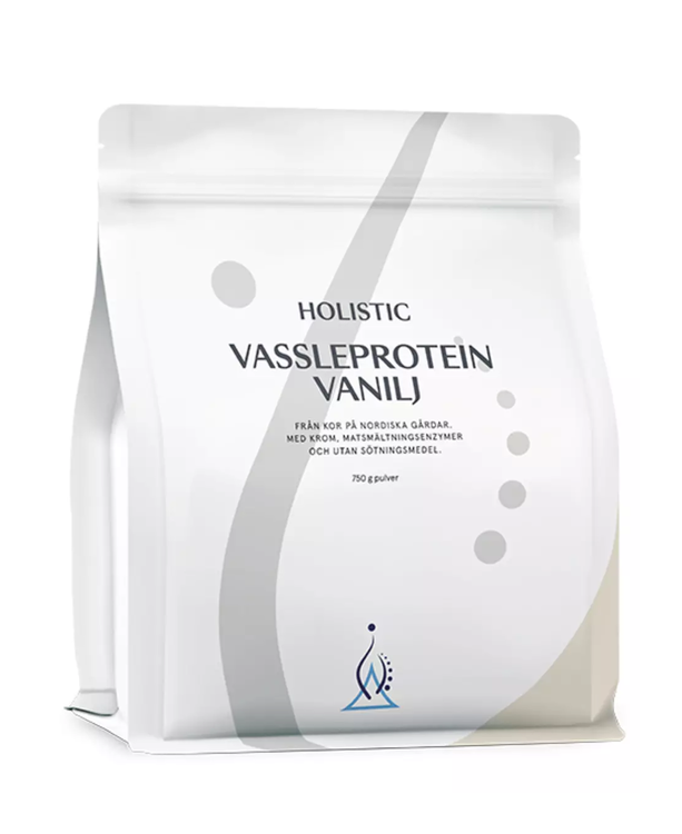 Protein ( Vassleprotein ) Vanilj 750 gram Holistic