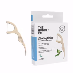 Floss Picks Mint 50 st The Humble Co.