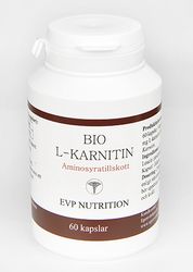 Bio L-Karnitin 500mg 60 kapslar EVP