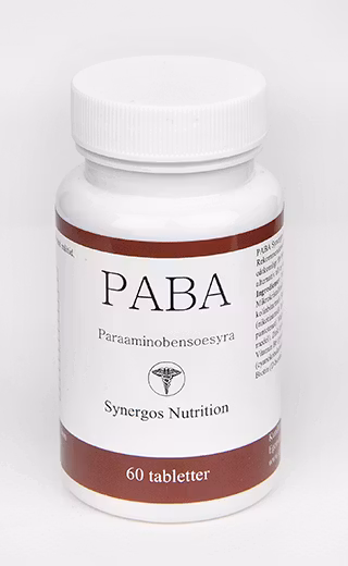PABA 60 tabletter EVP (Bäst före: Juni 2025)