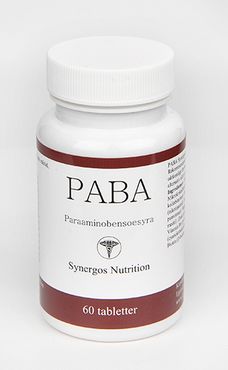 PABA 60 tabletter EVP (Bäst före: Juni 2025)