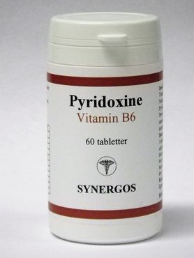 B6 Vitamin Pyridoxin 60 kapslar EVP