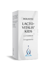 Lactovitalis Kids 30 tuggtabletter Holistic (Bäst före april 2025)