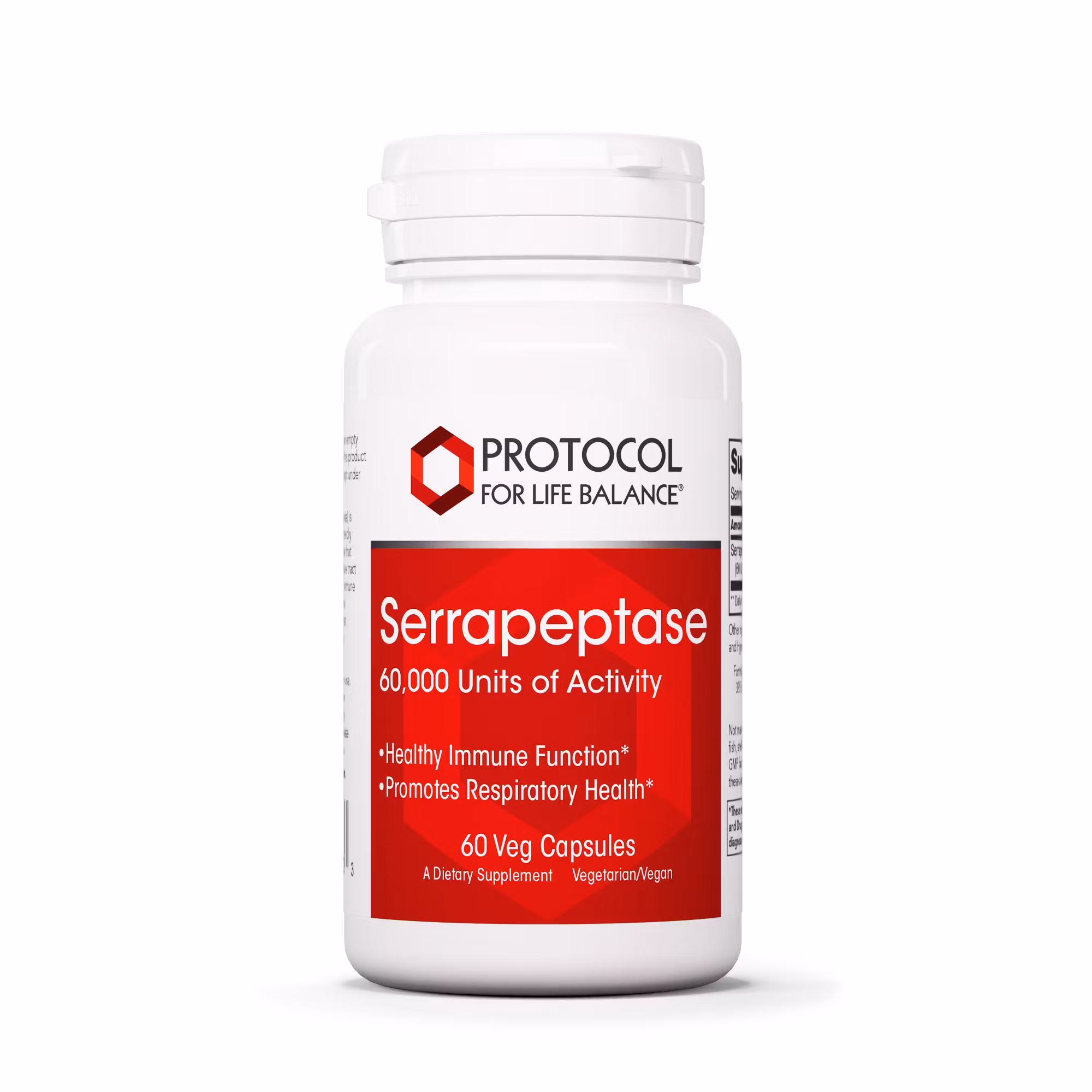 Serrapeptase 60.000 SU 60 kapslar Protocol For Life