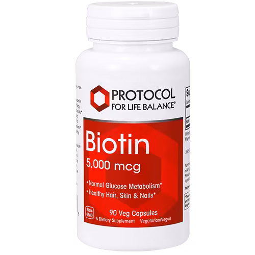 Biotin 5mg 90 kapslar Protocol For Life