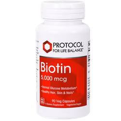 Biotin 5mg 90 kapslar Protocol For Life