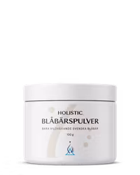 Blåbärspulver 100g Holistic