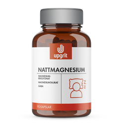 Nattmagnesium 90 kapslar Upgrit