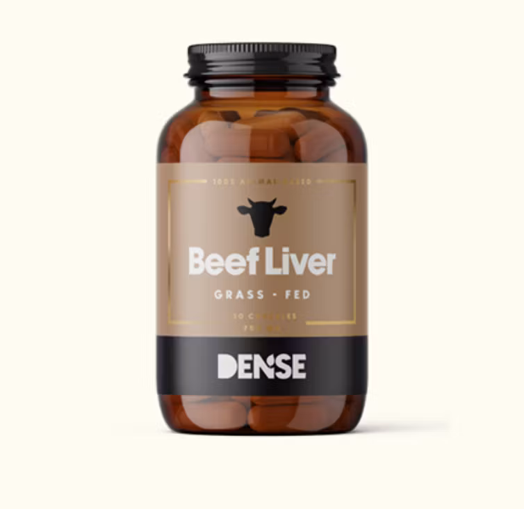 Nötlever 180 kapslar DENSE