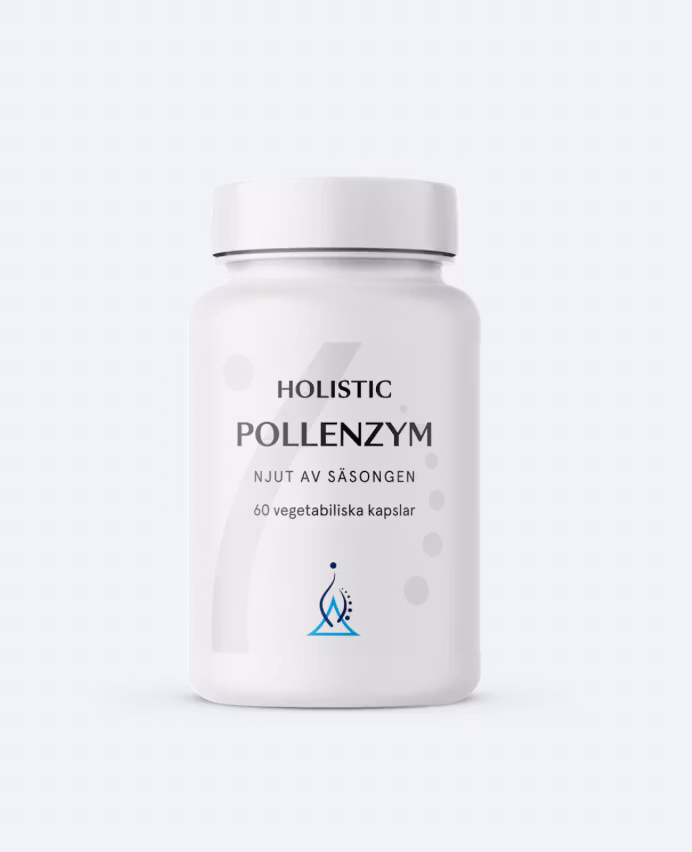Pollenzym 60 kapslar Holistic (27/2-2025)