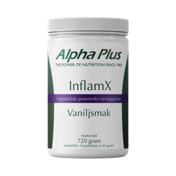 InflamX Vaniljsmak 720 gram Alpha Plus