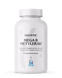 Mega B Metylerad 90 kapslar Holistic