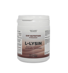 L-Lysin 500mg 120 kapslar EVP