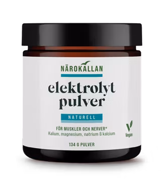 Elektrolytpulver Naturell 134 gram Närokällan