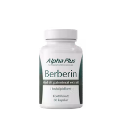 Berberin, 60 kapslar, Berbevis® fosfolipidkomplex