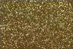 PET Glitter Guld - 6020-50 cm bred metervara