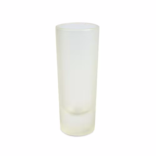 Snapsglas- Höga- Frostade