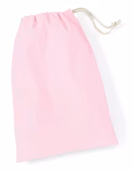 Tygsäck Rosa - flera storlekar