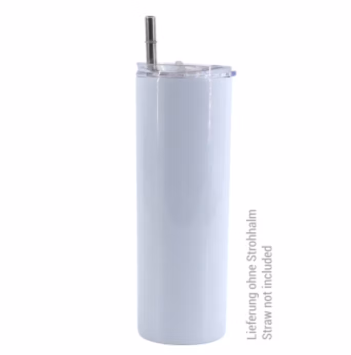 Termotumbler Pärlemo - Rak med sugrör