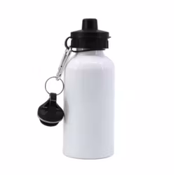 Vattenflaska med 2 olika munstycken