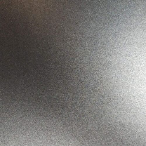 Borstad stål - Silver, metervara